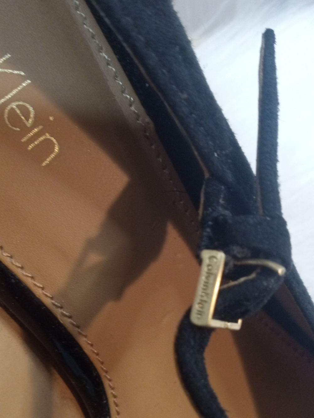 CALVIN KLEIN CASSIAN BLOCK HEELS - Picture 7 of 11